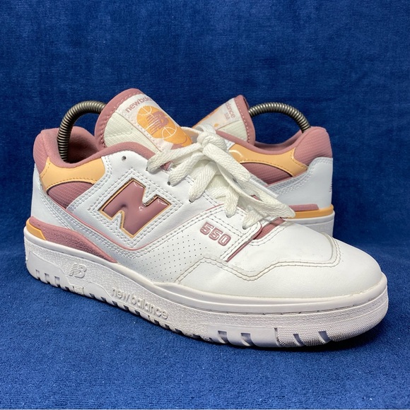 New Balance Shoes - New Balance 550 rosewood hazy peach women’s casual shoes size 8 US worn twice